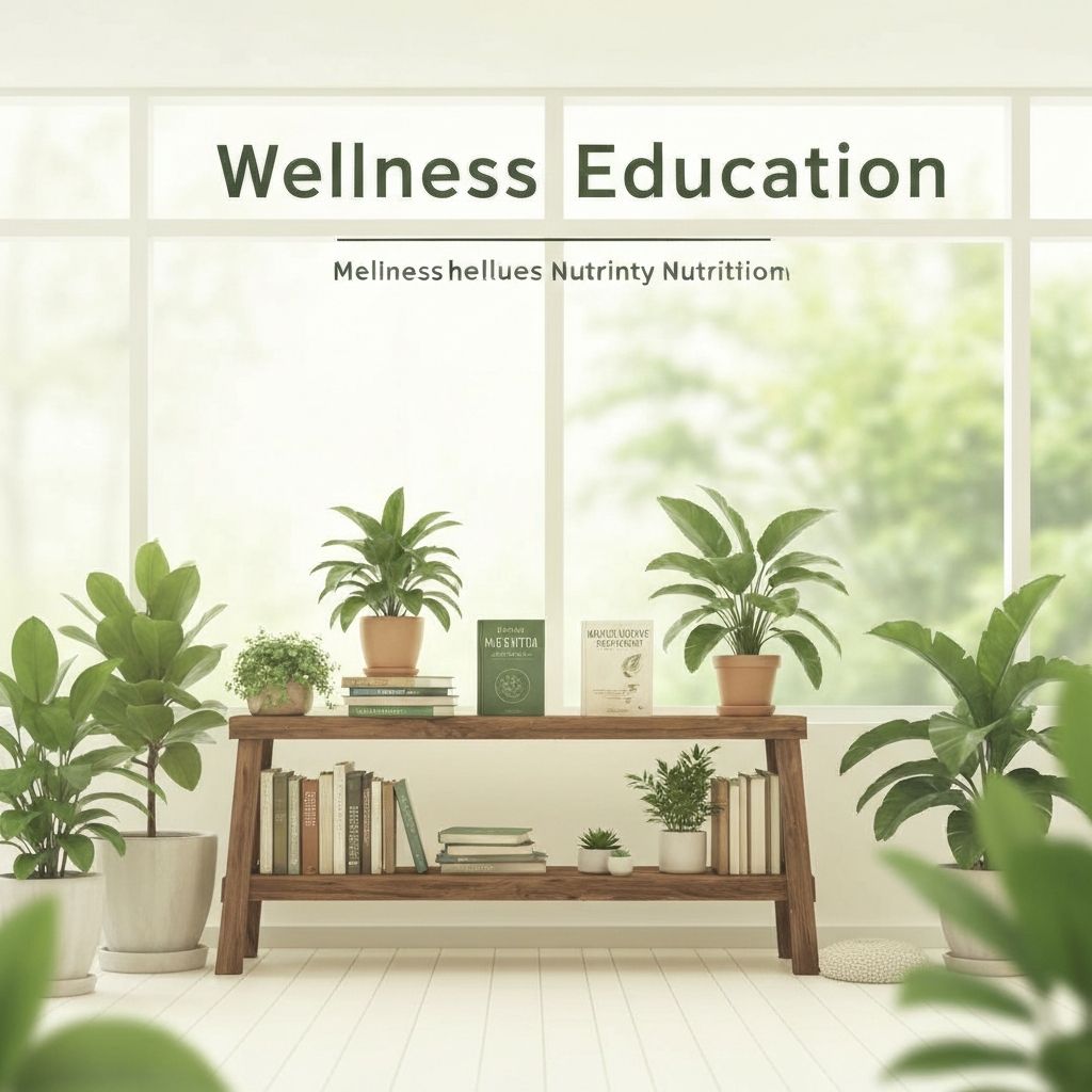 Wellness education concept